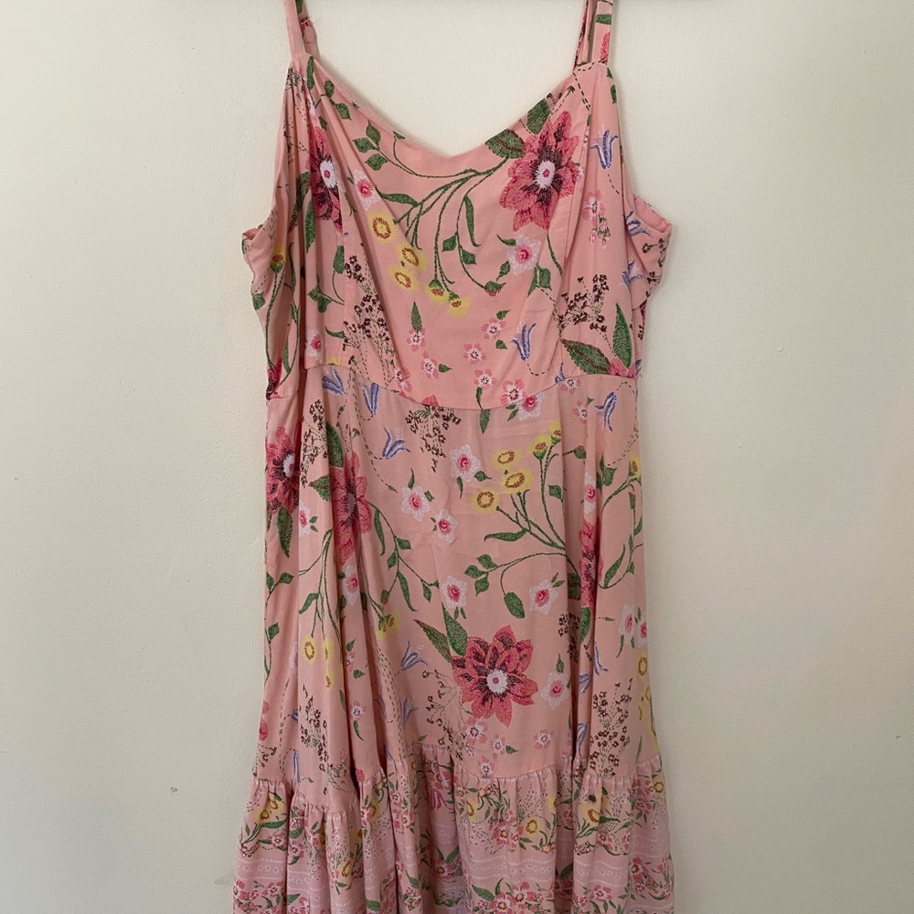 Old Navy Ruched Coral Top